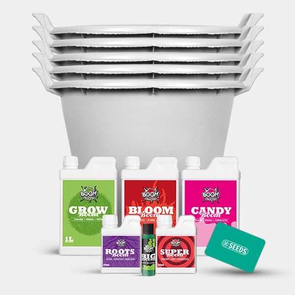 Kit completo femminizzato 5 vasi da 40 L