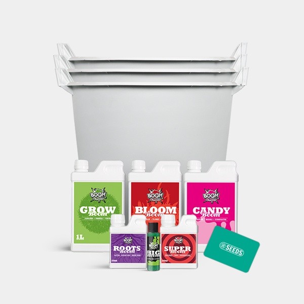 Kit completo femminizzato 3 vasi da 50 L
