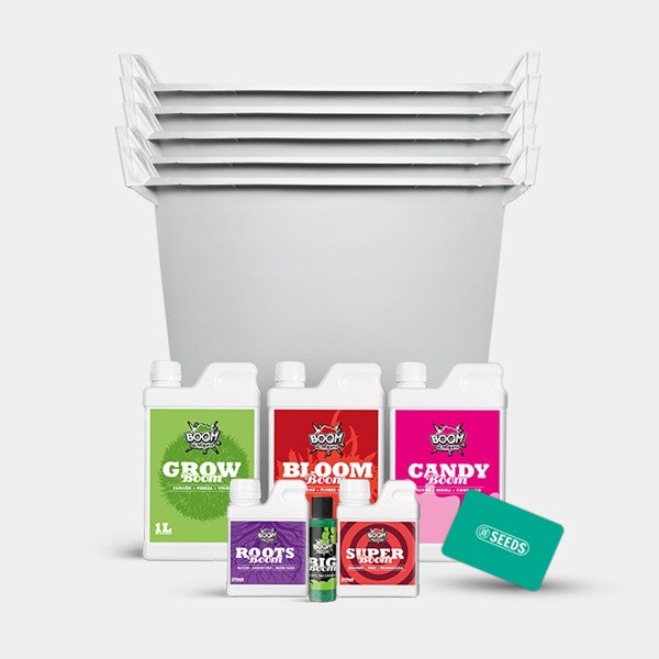 Kit completo femminizzato 5 vasi da 50 L