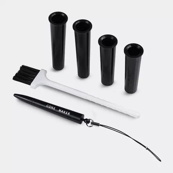 Vassoio per rollare con cono, spazzole e supporti Magic Mushrooms vassoio per rollare con cono, spazzole e supporti Magic Mushrooms accesori
