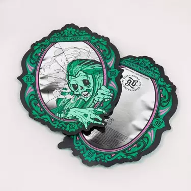 Flores CBD GB 'Bloody Weedy' Edición Limitada detalle bolsa