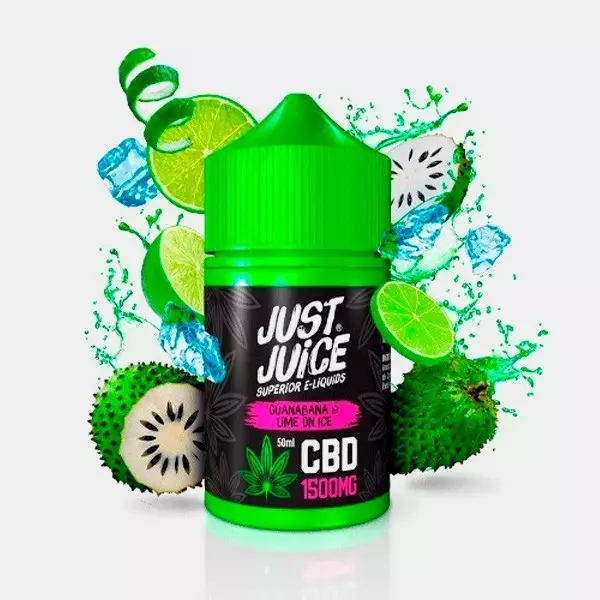 E-Liquid CBD Guanabana Lime on Ice Just Juice