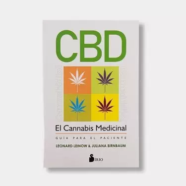 Libro 'CBD: El Cannabis Medicinal' copertina anteriore