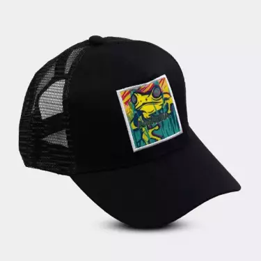 Cappellino Trucker a Rete GB Amnesia lato