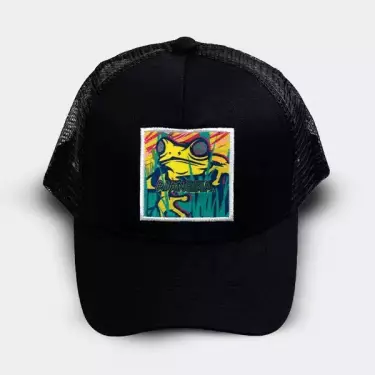 Cappellino Trucker a Rete GB Amnesia anteriore