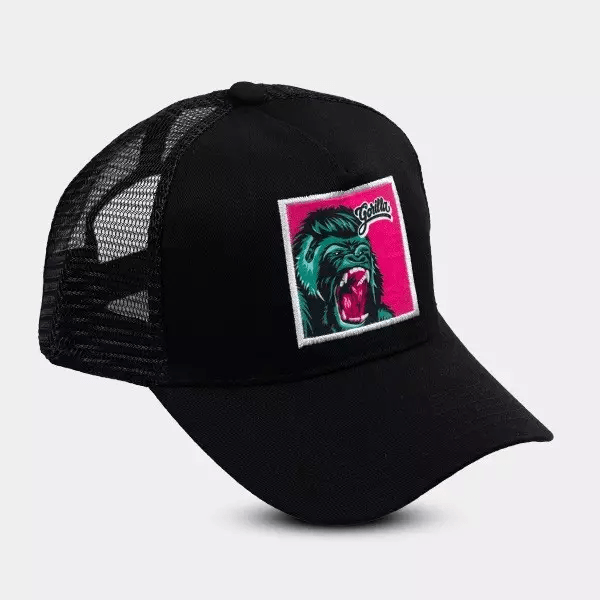 Visualizzazione Cappellino Trucker a Rete GB Gorilla Green