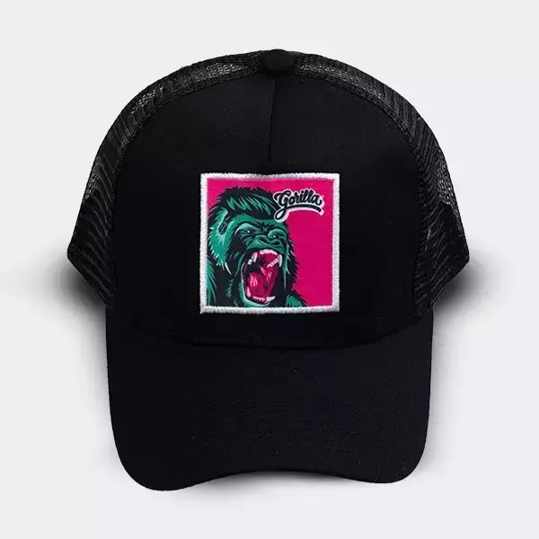 Cappellino Trucker a Rete GB Gorilla Green anteriore