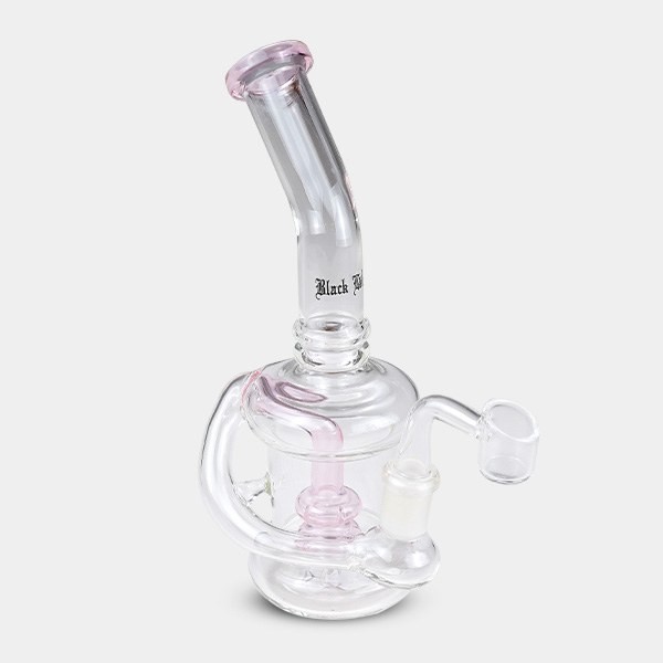 Bong percolatore doppio di Black Leaf
