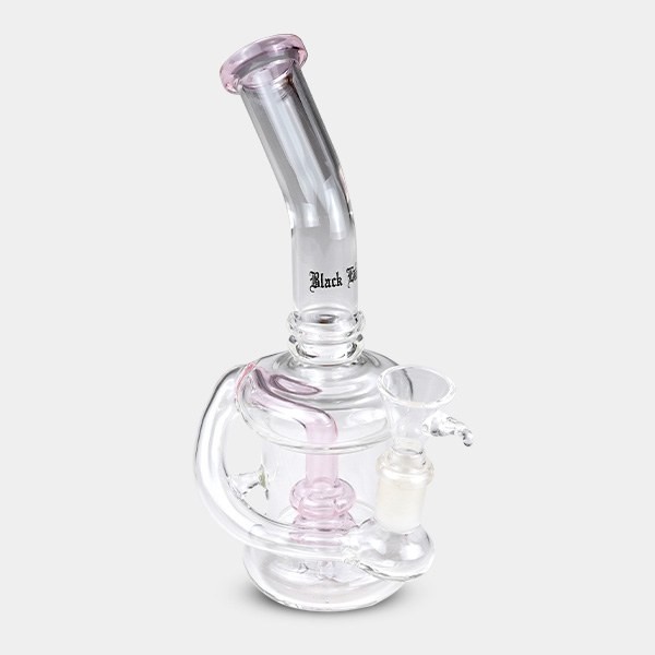 Bong percolatore doppio di Black Leaf