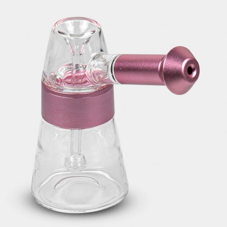 Bubbler di Cristallo e Alluminio 11,5 cm - GB The Green Brand