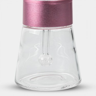 Bubbler di Cristallo e Alluminio 11,5 cm - GB The Green Brand