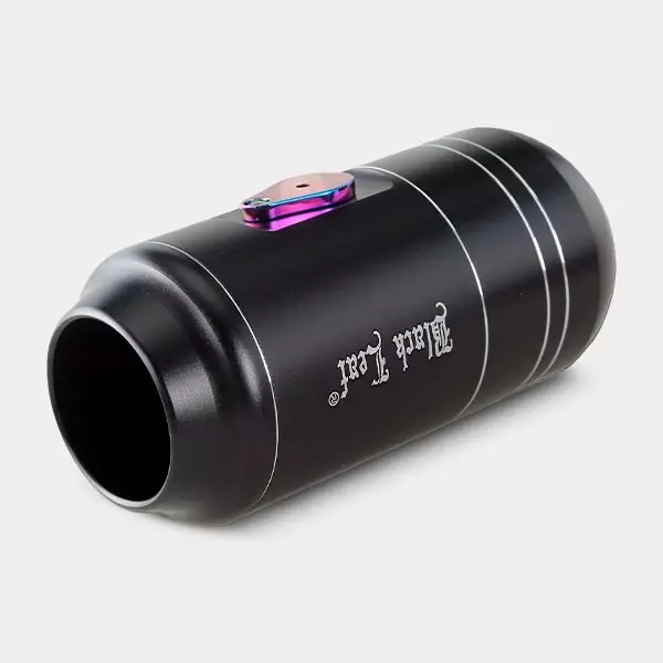 Pipa in Alluminio con Filtro per Fumo Black Leaf