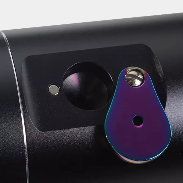 Pipa in Alluminio con Filtro per Fumo Black Leaf