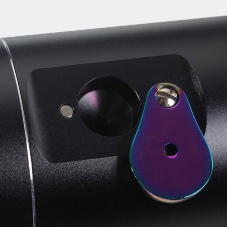 Pipa in Alluminio con Filtro per Fumo Black Leaf