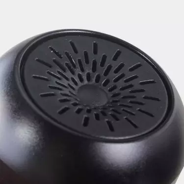 Pipa in Alluminio con Filtro per Fumo Black Leaf