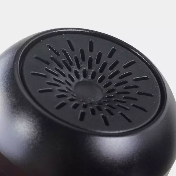 Pipa in Alluminio con Filtro per Fumo Black Leaf