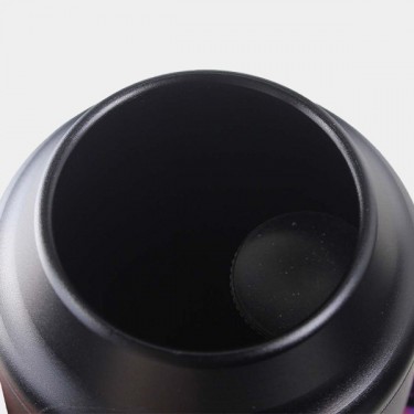 Pipa in Alluminio con Filtro per Fumo Black Leaf