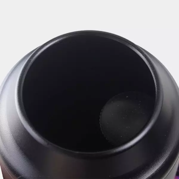 Pipa in Alluminio con Filtro per Fumo Black Leaf