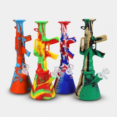 Bong de Silicona Fusil