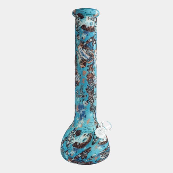 Bong Fluorescente in Silicone XL