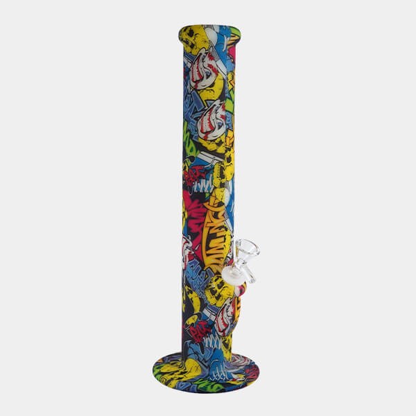 Bong Fluorescente in Silicone XL - GB The Green Brand