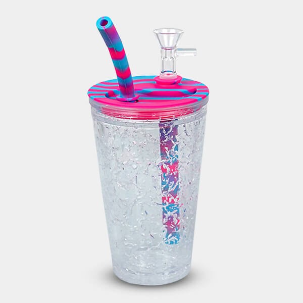 Bong in Silicone e Plastica Freeze Cooling Cup