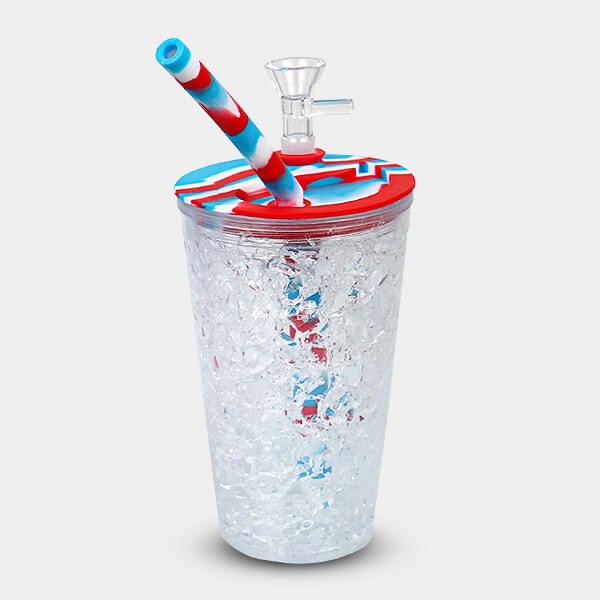 Bong in Silicone e Plastica Freeze Cooling Cup