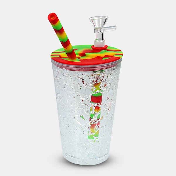 Bong in Silicone e Plastica Freeze Cooling Cup