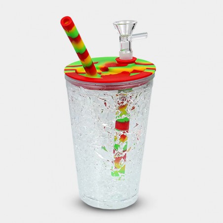 Bong in Silicone e Plastica Freeze Cooling Cup