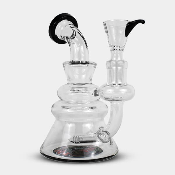 Bong di Vetro Mini Bubbler 15cm marca GB