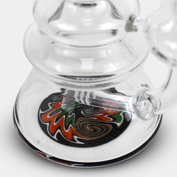Bong di Vetro Mini Bubbler 15cm marca GB