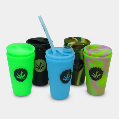 Bong bicchiere Silicone Kommuter Piece Maker