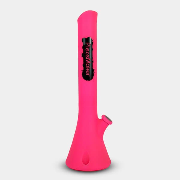 Bong in silicone Kahuna rosa