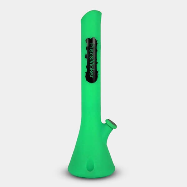 Bong in silicone Kahuna verde