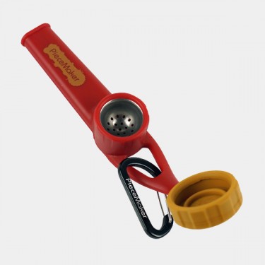 Pipa in silicone Karma Go rossa aperta