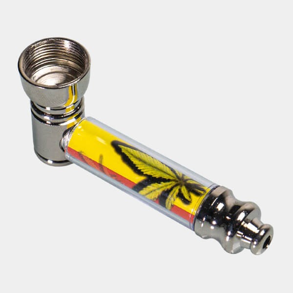Set di Pipa di Metallo con Filtri e Accendino
