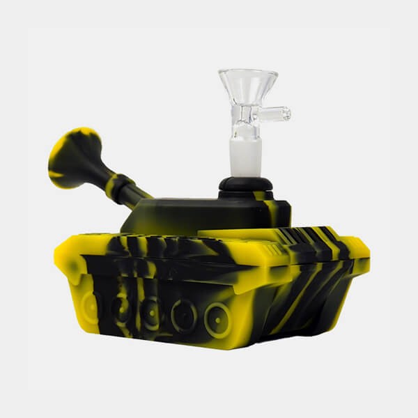 Bong in Silicone Tanque