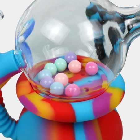 Bong in Silicone Marble GB - GB The Green Brand