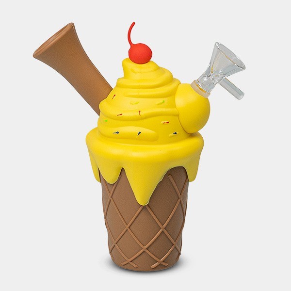 Bong in Silicone Bicchiere Gelato