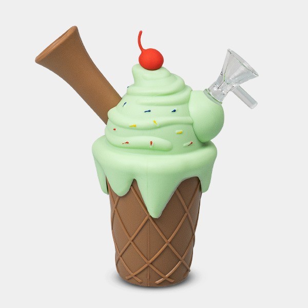 Bong in Silicone Bicchiere Gelato  - GB The Green Brand