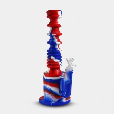 Bong de Silicona Acordeón