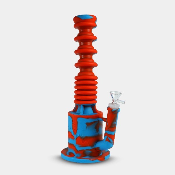 Bong de Silicona Acordeón