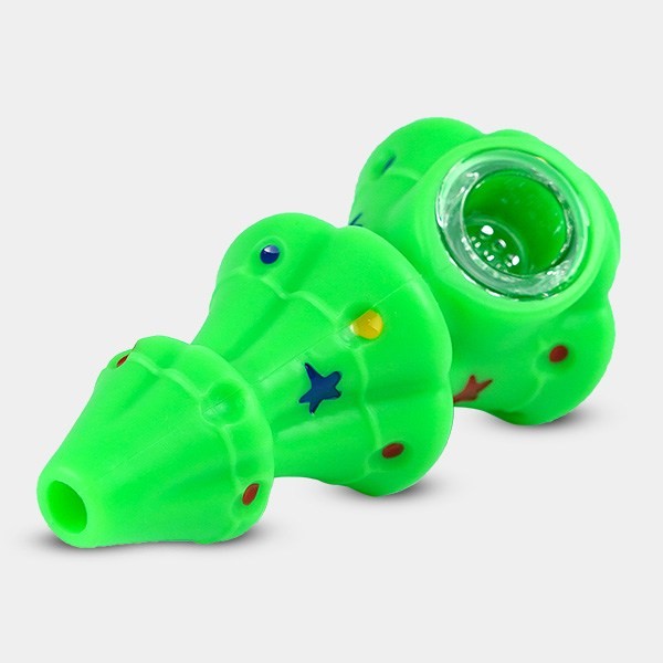Pipa dI Silicone erba Secca Albero di Natale - GB The Green Brand