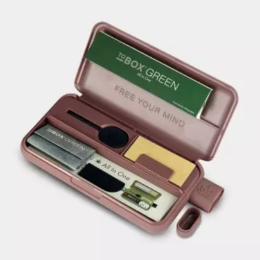 Elegante Portasigarette all in one Tobox Green - GB The Green Brand