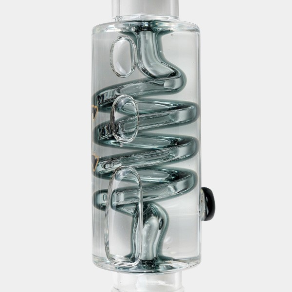 Bong Refrigerante con Gel a Spirale Black Leaf - GB The Green Brand