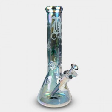 Bong Ice Iridiscente Black Leaf