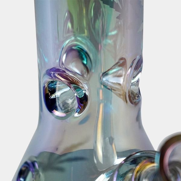 Bong Ice Iridiscente Black Leaf