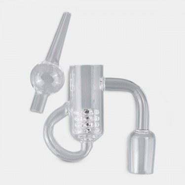 Loop Banger maschio con Carb Cap 18mm a 90º