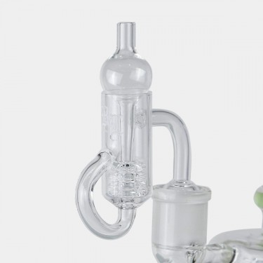 Loop Banger con Carb Cap 18mm Maschio 90º