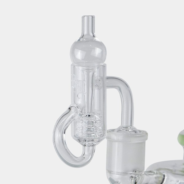 Loop Banger con Carb Cap 18mm Maschio 90º